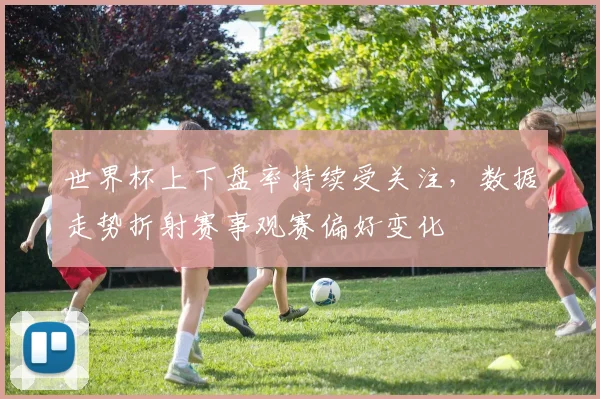 世界杯上下盘率持续受关注，数据走势折射赛事观赛偏好变化
